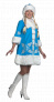 Снегурочка вышивка карнавальный костюм 1113